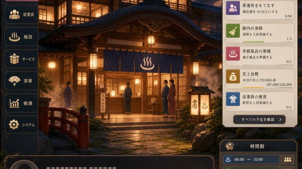 背德浴场 探索场景 实机截图 2