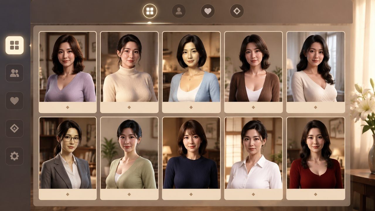 熟女日 视觉小说 实机截图 3